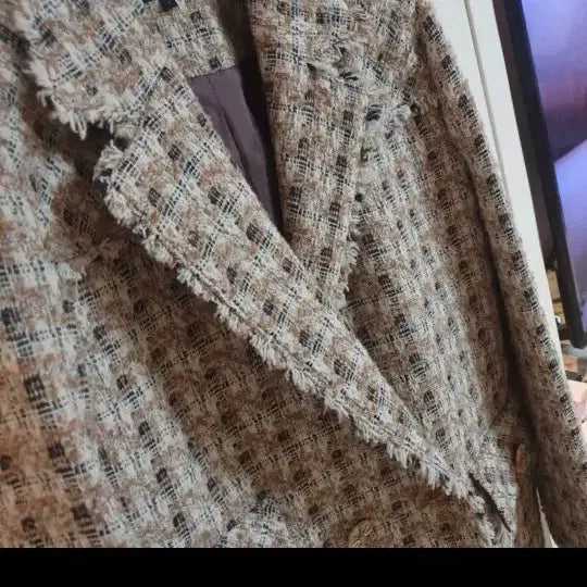 [BUNJANG] Olive Des Olive Tweed Jacket (Size 55.5-66) / 올리브데올리브 모직 트위드자켓/55반-66