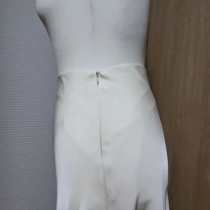 [BUNJANG] White Flare Long Skirt / 아이보리 A라인 롱 스커트