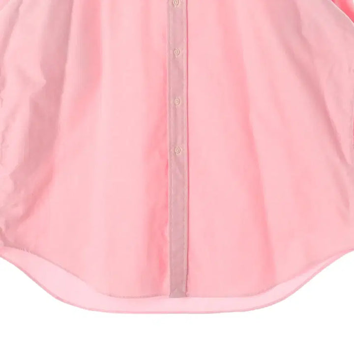 [BUNJANG] Polo Ralph Lauren Pink Cotton Shirt / 폴로 랄프 로렌 셔츠 핑크 XL