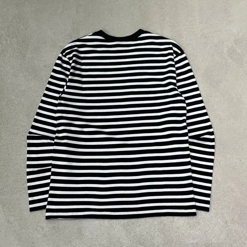 [SOLD OUT] 메종키츠네 스트라이프 롱슬리브 s10187