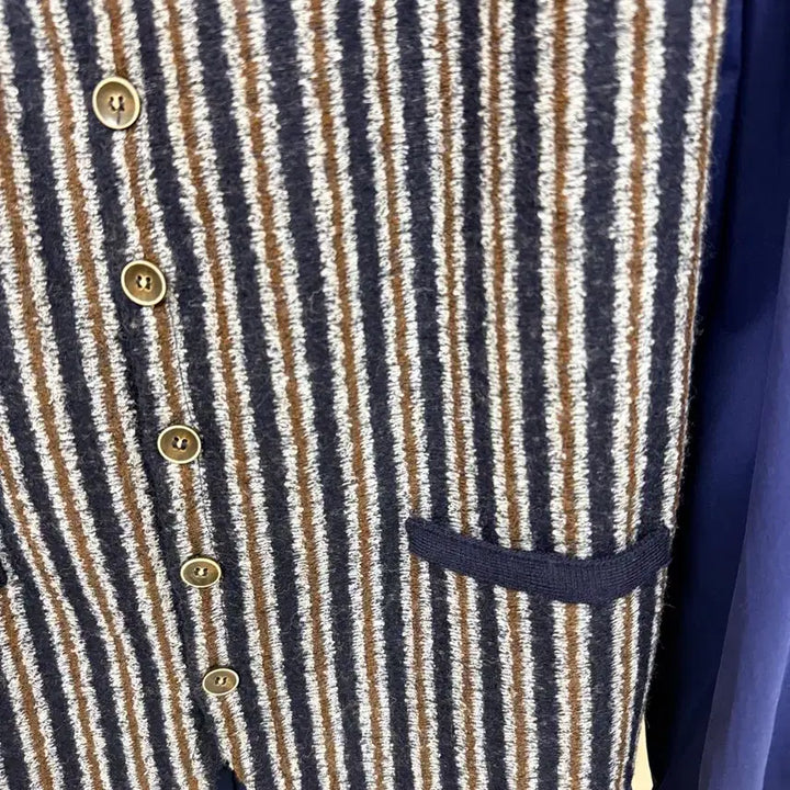 [BUNJANG] ManOnTheBoon Striped Knit Vest / (95) 맨온더분 스트라이프 니트 베스트