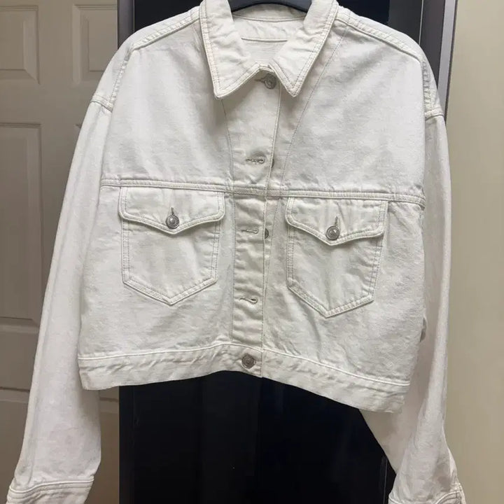 [BUNJANG] Isabel Marant Etoile White Denim Jacket / Isabel Marant Etoile의 화이트 데님 자켓