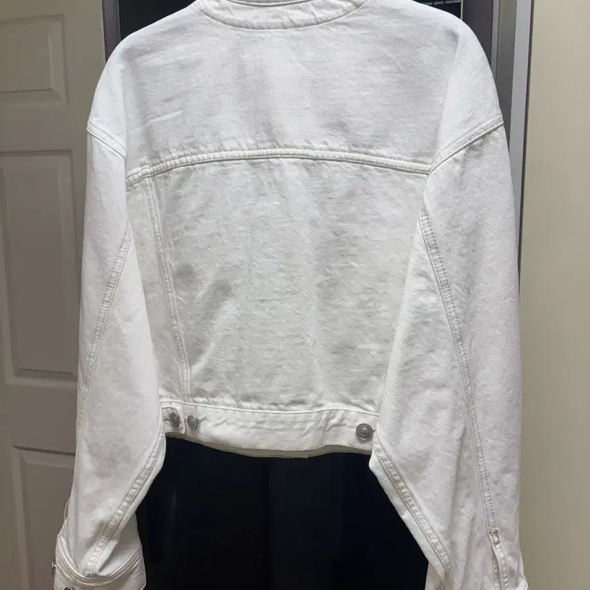 [BUNJANG] Isabel Marant Etoile White Denim Jacket / Isabel Marant Etoile의 화이트 데님 자켓