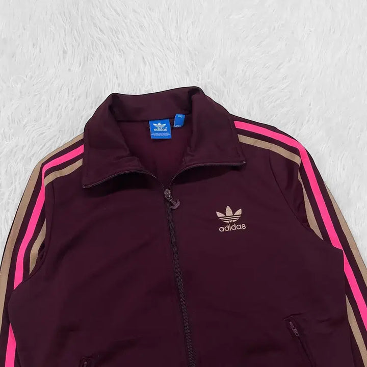 [BUNJANG] Adidas Firebird Track Top Burgundy Jersey / 아디다스 파이어버드 트랙탑 져지 버건디