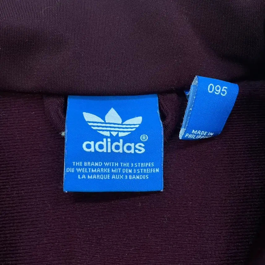 [BUNJANG] Adidas Firebird Track Top Burgundy Jersey / 아디다스 파이어버드 트랙탑 져지 버건디