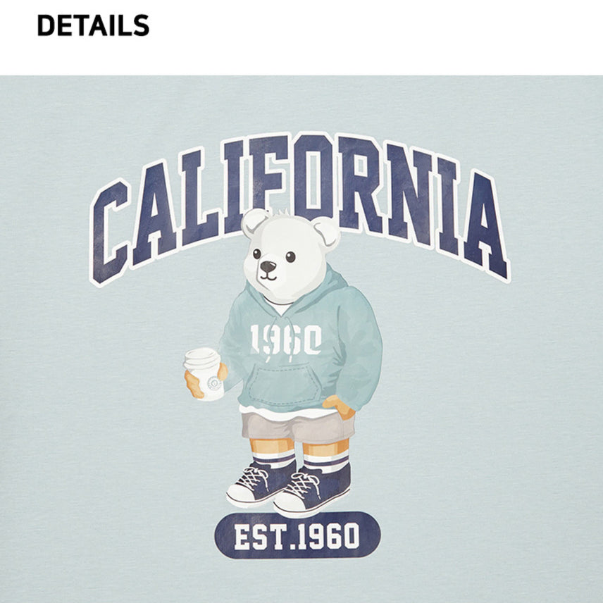 [BUNJANG] California Bear Oversized T-shirt / 새) 수피마 원단 캘리포니아 베어 오버핏 반팔 티셔츠 S,M,L