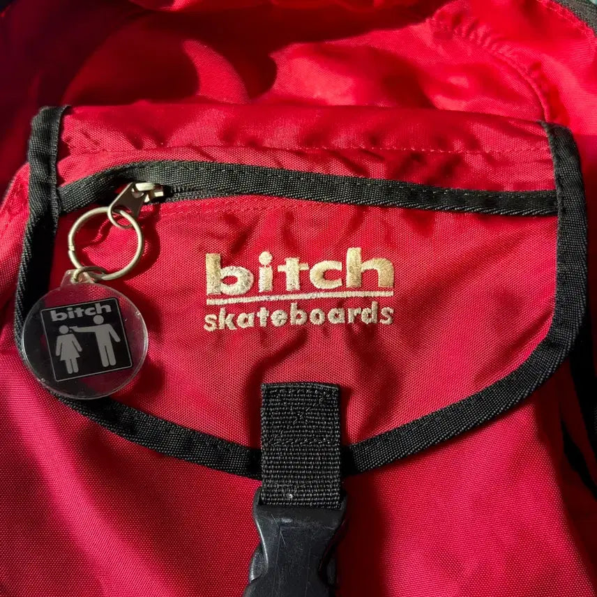 [BUNJANG] Bitch Skateboards 90s Keyring Backpack / 90s Bitch skateboards keyring backpack