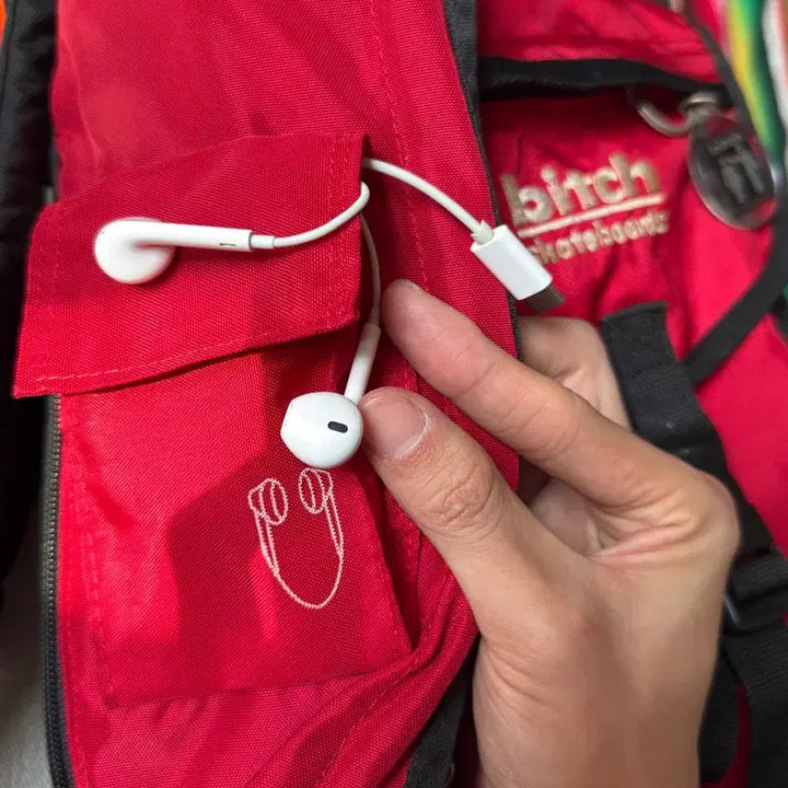 [BUNJANG] Bitch Skateboards 90s Keyring Backpack / 90s Bitch skateboards keyring backpack