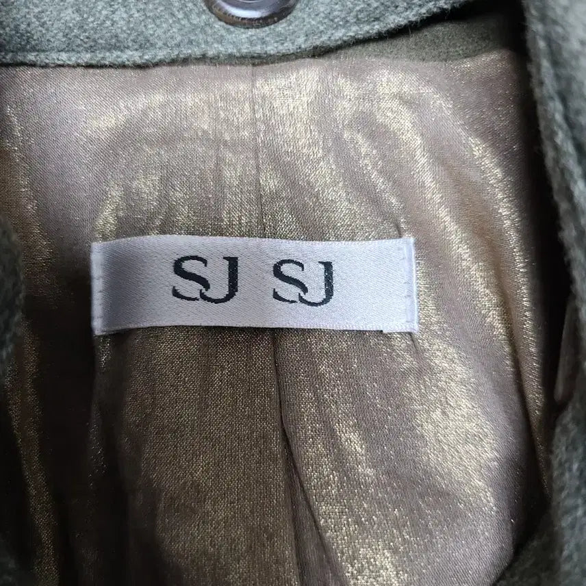[BUNJANG] SJSJ Wool Belted Coat - Size 55 / SJSJ 모 벨티드  코트 55
