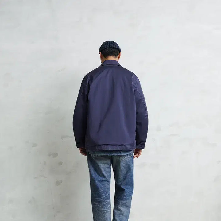 [BUNJANG] WAIPER U.S. NAVY Utility Jacket - Navy / WAIPER 웨이퍼 미군 해군 U.S.NAVY 유틸리티자켓 네이비 M