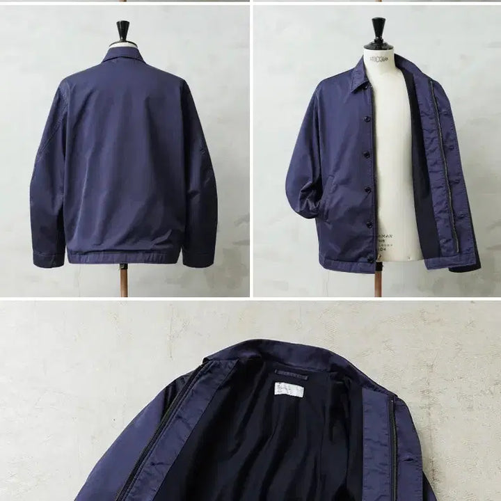 [BUNJANG] WAIPER U.S. NAVY Utility Jacket - Navy / WAIPER 웨이퍼 미군 해군 U.S.NAVY 유틸리티자켓 네이비 M