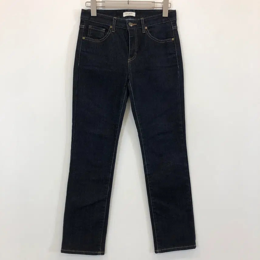 [BUNJANG] Guess Indigo Denim Jeans / 게스 화이트패치로고 인디고데님 26 인치