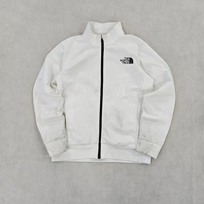 [BUNJANG] The North Face Kids White Training Zip-up Jacket / [140] 노스페이스 키즈 여성 화이트 트레이닝 집업 자켓 0120Y1
