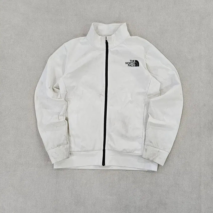 [BUNJANG] The North Face Kids White Training Zip-up Jacket / [140] 노스페이스 키즈 여성 화이트 트레이닝 집업 자켓 0120Y1
