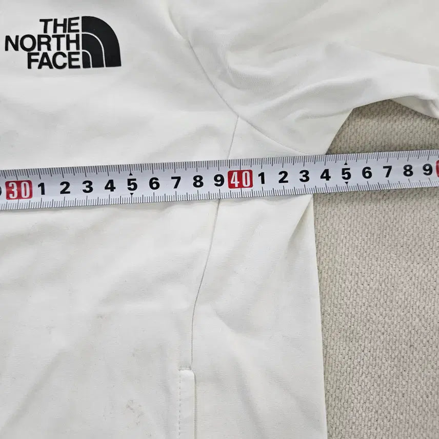 [BUNJANG] The North Face Kids White Training Zip-up Jacket / [140] 노스페이스 키즈 여성 화이트 트레이닝 집업 자켓 0120Y1