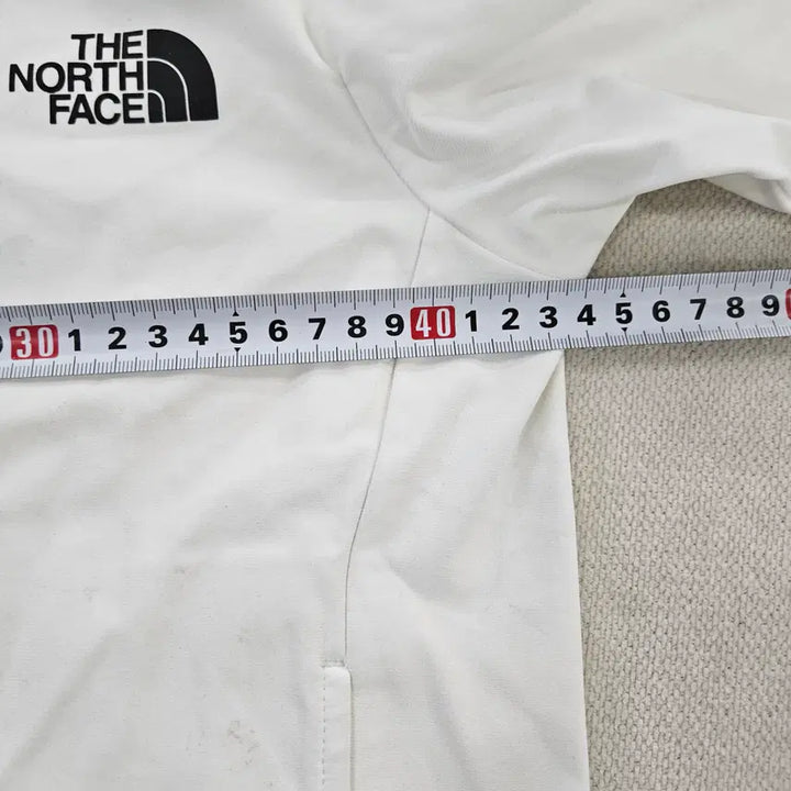 [BUNJANG] The North Face Kids White Training Zip-up Jacket / [140] 노스페이스 키즈 여성 화이트 트레이닝 집업 자켓 0120Y1