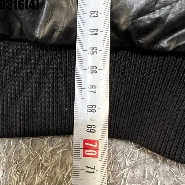 [SOLD OUT] L FUBU JEANS 블랙 패딩 집업 점퍼 0316(4)