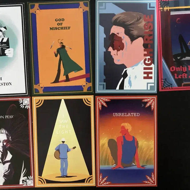 [BUNJANG] Tom Hiddleston Filmography Postcard Set Merchandise / 톰 히들스턴 필모 엽서 세트 굿즈