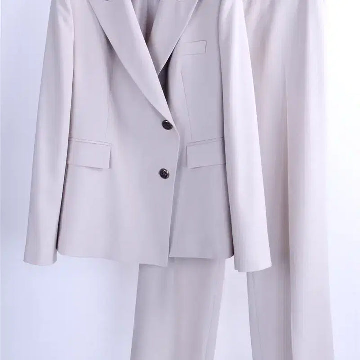 [BUNJANG] Linen Suit Set / 정장세트 새상품