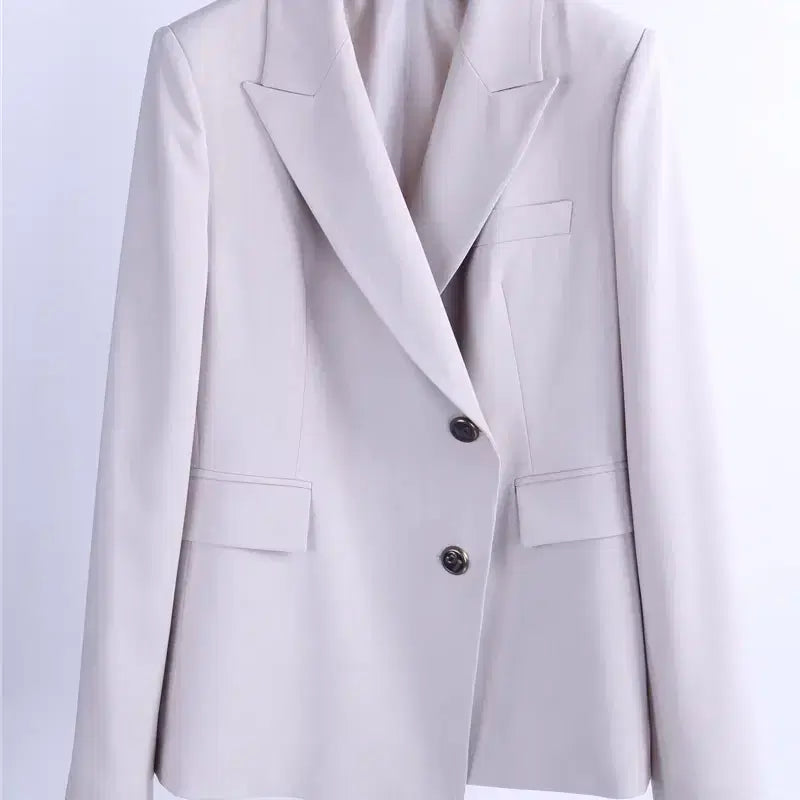 [BUNJANG] Linen Suit Set / 정장세트 새상품