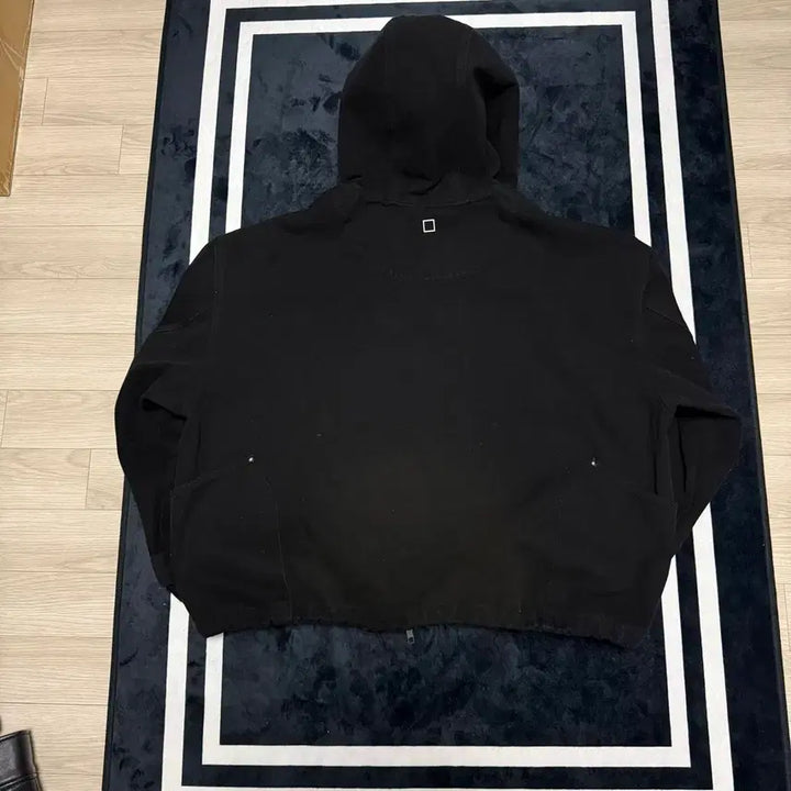 [BUNJANG] Wooyoungmi Washed Denim Hooded Zip Jacket / [52/택포/택,옷걸이포함] 우영미 워싱 데님 후드 집업 자켓