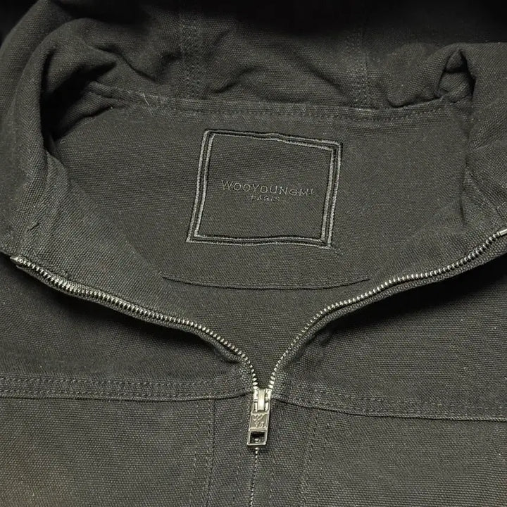 [BUNJANG] Wooyoungmi Washed Denim Hooded Zip Jacket / [52/택포/택,옷걸이포함] 우영미 워싱 데님 후드 집업 자켓