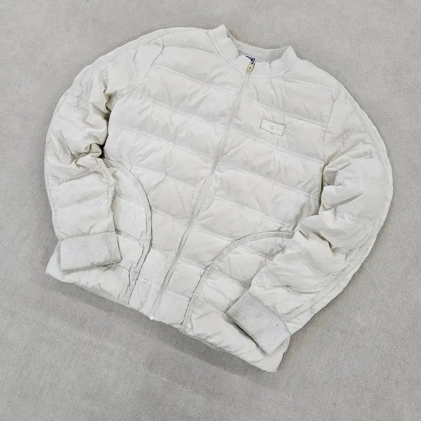 [BUNJANG] Fila Golf Goose Down Quilted Lightweight Padded Jacket / [90] 휠라 골프 구스다운 퀼팅 경량 패딩 자켓 0120Y1