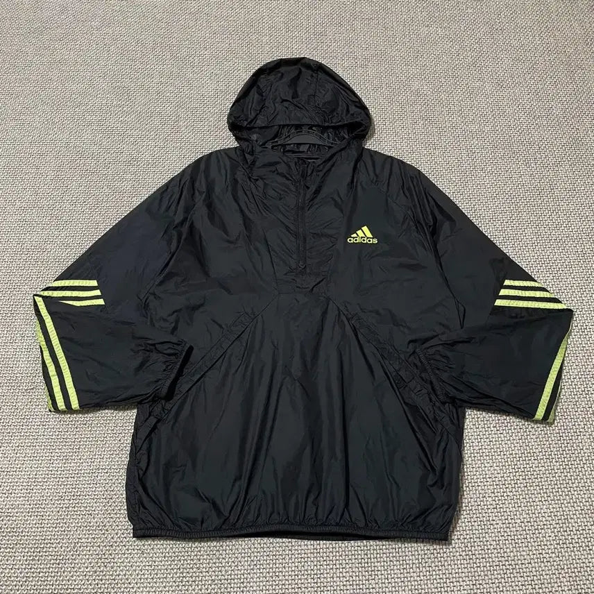 [BUNJANG] Adidas Anorak Warm-up Windbreaker Jacket / L 아디다스 아노락 웜업 바람막이 B.6923
