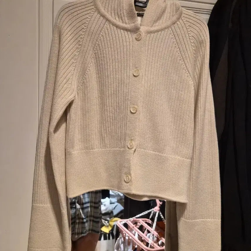 [BUNJANG] MuseRaa Laon Buddy Rib Cardigan / 뮤제라 라온 버디리브가디건