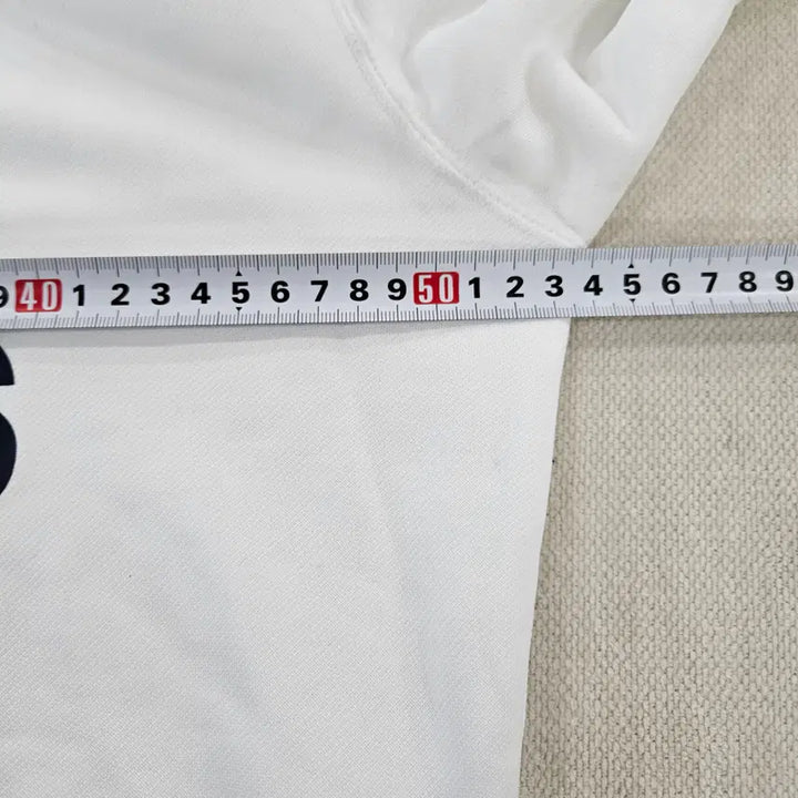 [BUNJANG] Adidas Big Logo Ivory Sweatshirt / [M] 아디다스 빅로고 아이보리 맨투맨 0115YH1