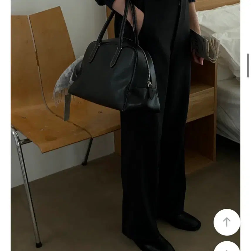 [BUNJANG] Kinda Beige Wool Slacks Charcoal S / 킨다베이지 울 슬랙스 차콜 S