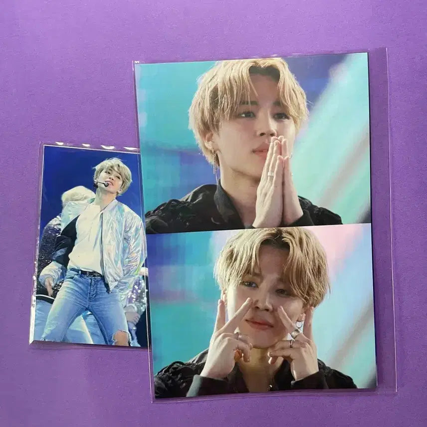 [BUNJANG] BTS Jimin Reflective Slogan / 방탄소년단 지민 반사슬로건 반슬 미사용