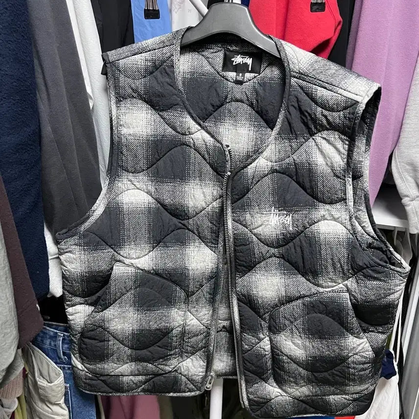 [BUNJANG] Stussy Vest Padding S / 스투시 조끼패딩 S [공홈구매]