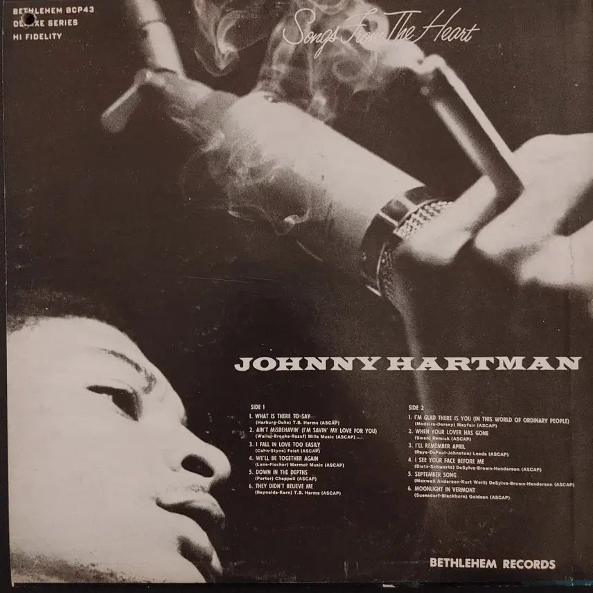 [BUNJANG] Johnny Hartman Debut LP Vinyl Record / ORIGINAL JAZZ LP - JOHNNY HARTMAN
