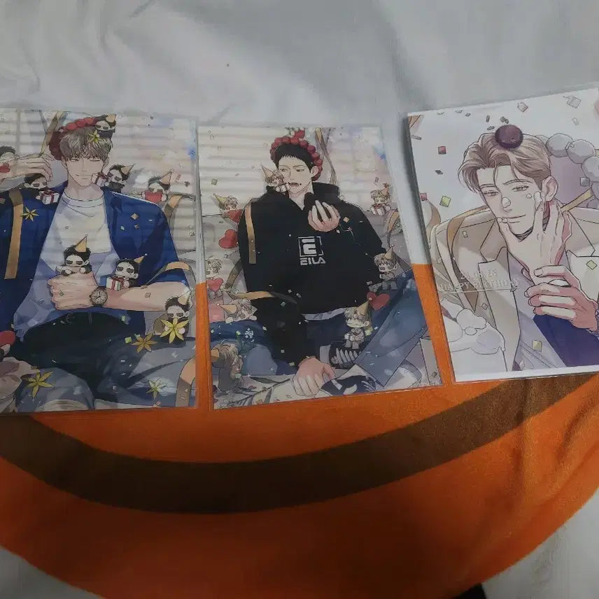 [BUNJANG] Mofun Webtoon Kolka Postcard Set / 공과 사는 구분해 공사구 모펀 콜카 엽서 16종 프박사진 3장 포함