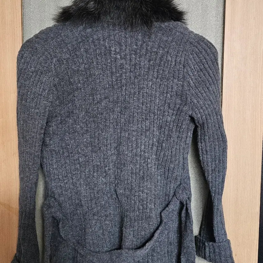 [BUNJANG] MICHAA Fox Fur Knit Cardigan &amp; Knit Long Dress / 미샤 폭스 퍼 니트 가디건 85사이즈 새상품,  니트 롱원피스 프리사이즈