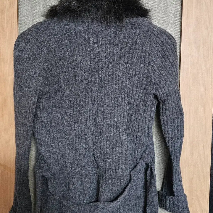 [BUNJANG] MICHAA Fox Fur Knit Cardigan &amp; Knit Long Dress / 미샤 폭스 퍼 니트 가디건 85사이즈 새상품,  니트 롱원피스 프리사이즈