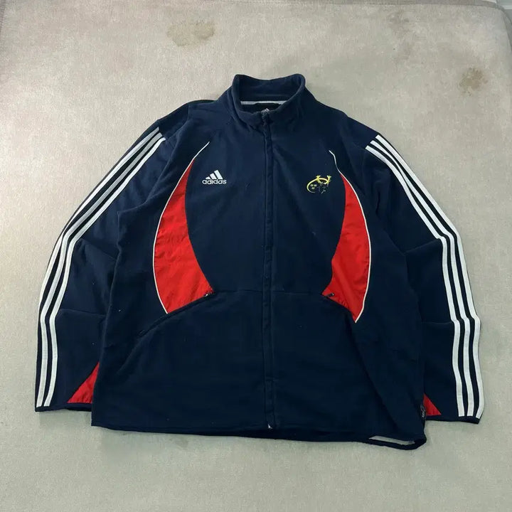 [BUNJANG] Adidas 07 Old School Fleece Jacket / 110 아디다스 07 올드스쿨 플리스 자켓