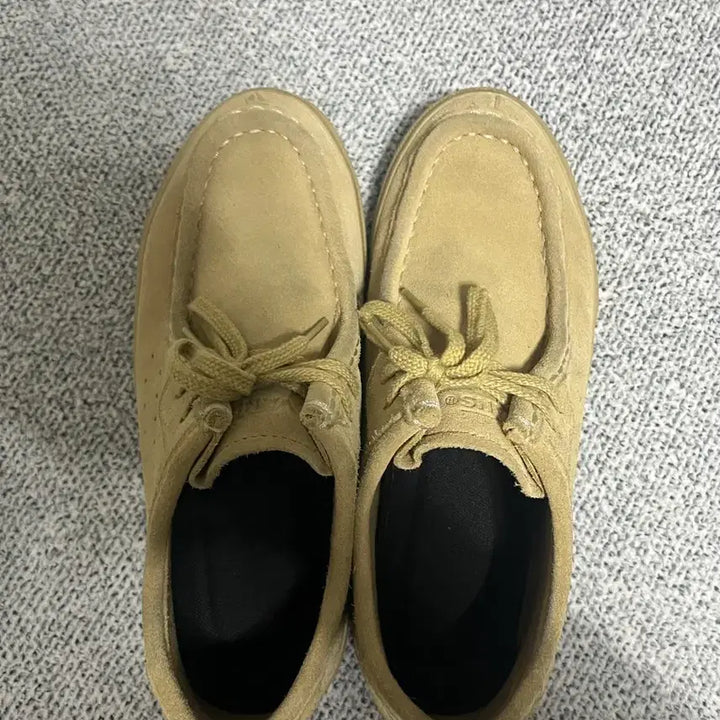[BUNJANG] Vans Carverrow Sand Beige Sneakers / 반스 카버로우 샌드 베이지 260