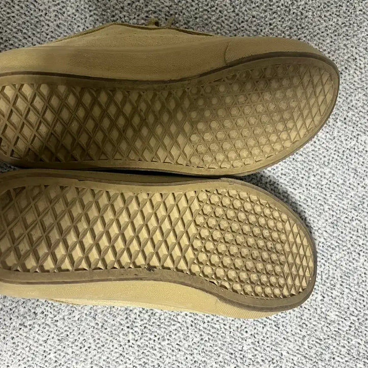 [BUNJANG] Vans Carverrow Sand Beige Sneakers / 반스 카버로우 샌드 베이지 260