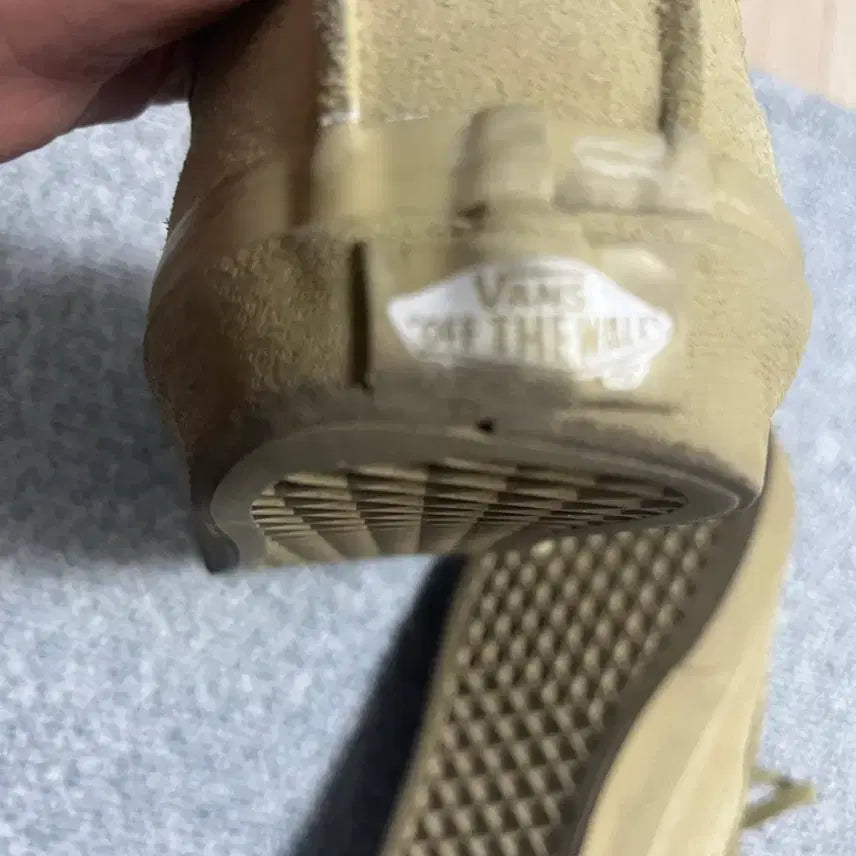 [BUNJANG] Vans Carverrow Sand Beige Sneakers / 반스 카버로우 샌드 베이지 260