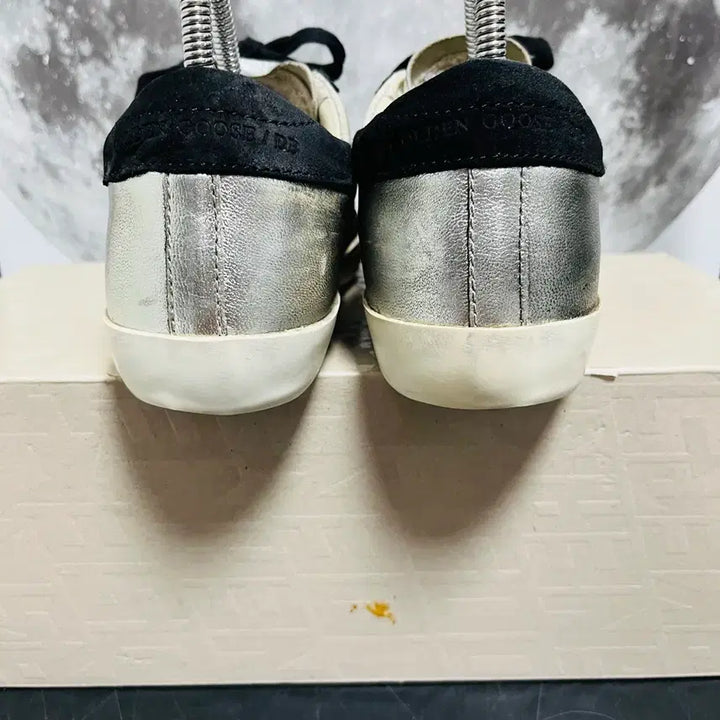 [BUNJANG] Golden Goose Silver Black Sneakers (Size 35) / 정품 35) 골든구스 립오프 실버 블랙 스니커즈 225~230