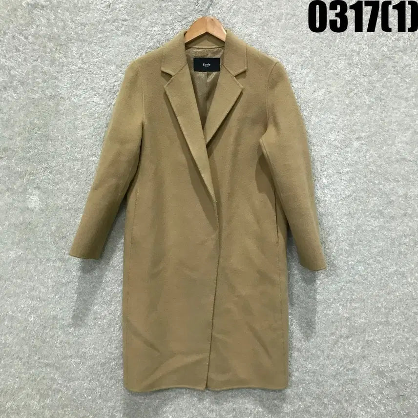 [SOLD OUT] Ecole 캐시미어 혼방 코트 베이지 s