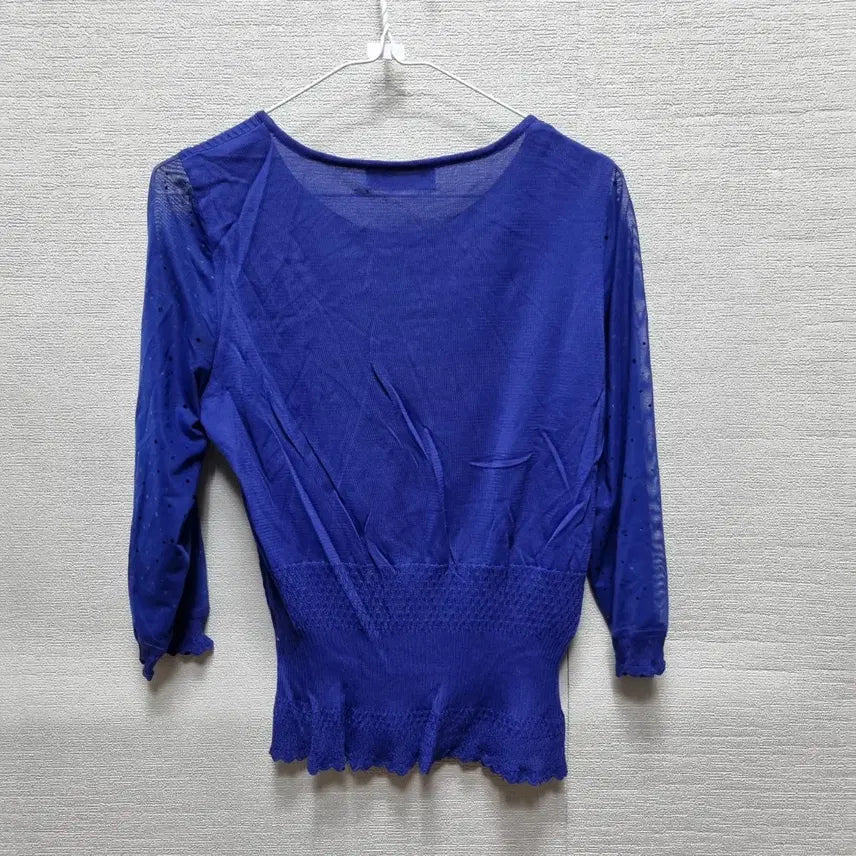 [BUNJANG] Embellished Knit Top / 마013 큐빅 장식 니트 티셔츠