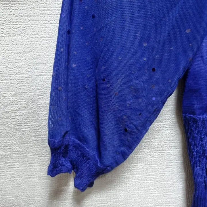 [BUNJANG] Embellished Knit Top / 마013 큐빅 장식 니트 티셔츠
