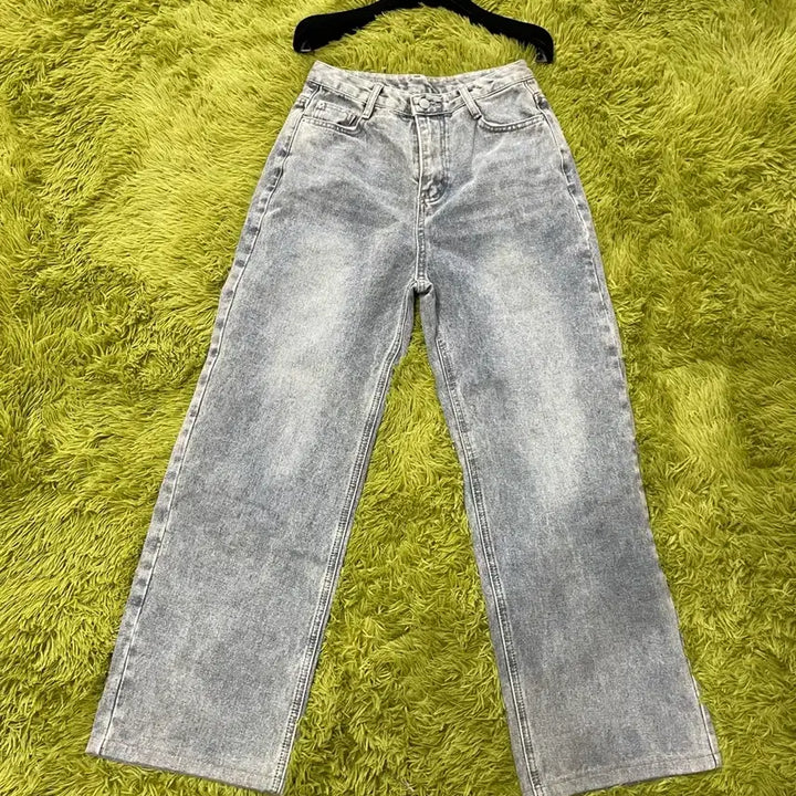 [BUNJANG] Liri&amp;Co Washed Denim Wide Leg Jeans / 데님통청바지 워싱팬츠 통바지 청바지빅사이즈청바지 리리앤코공구우먼민먼데이