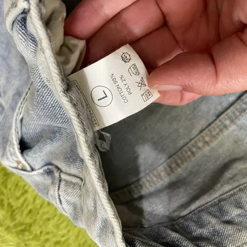 [BUNJANG] Liri&amp;Co Washed Denim Wide Leg Jeans / 데님통청바지 워싱팬츠 통바지 청바지빅사이즈청바지 리리앤코공구우먼민먼데이