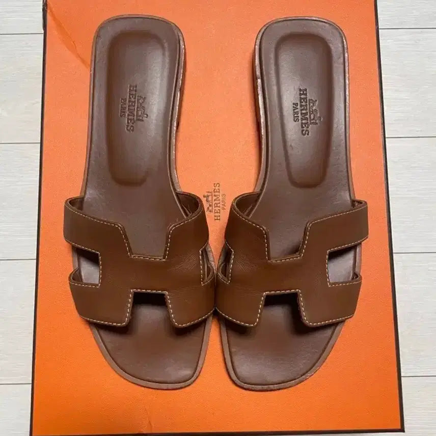 [BUNJANG] Hermes Oran Slippers Size 36 / 정품 에르메스 오란 슬리퍼(36)230