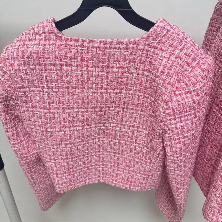 [BUNJANG] By Cienny Matilda Tweed Jacket (Pink) / *마지막가격내림*바이씨니 마틸다트위드자켓 (핑크)