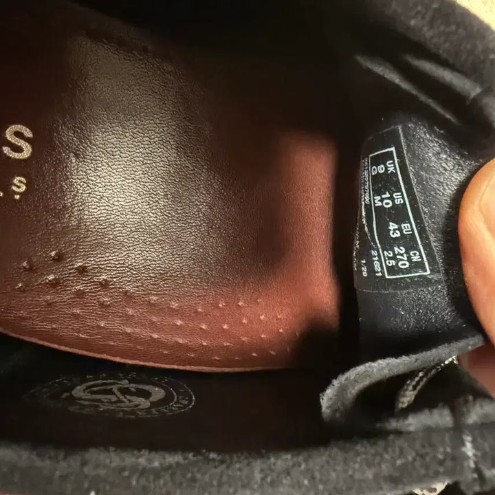 [BUNJANG] Clarks Wallabee Black Shoes / 클락스 왈라비 블랙 280
